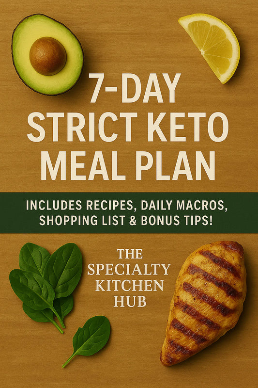 7-Day Strict Keto Meal Plan